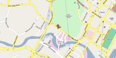 Mapa Clarke Quay