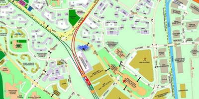 Mapa Jurong East