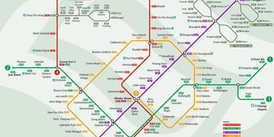 Systém mapa Singapuru